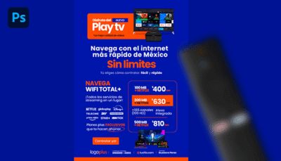 Plantilla de flyer empresa de internet