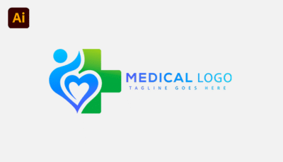 Logotipo de clinica de medicina infantil
